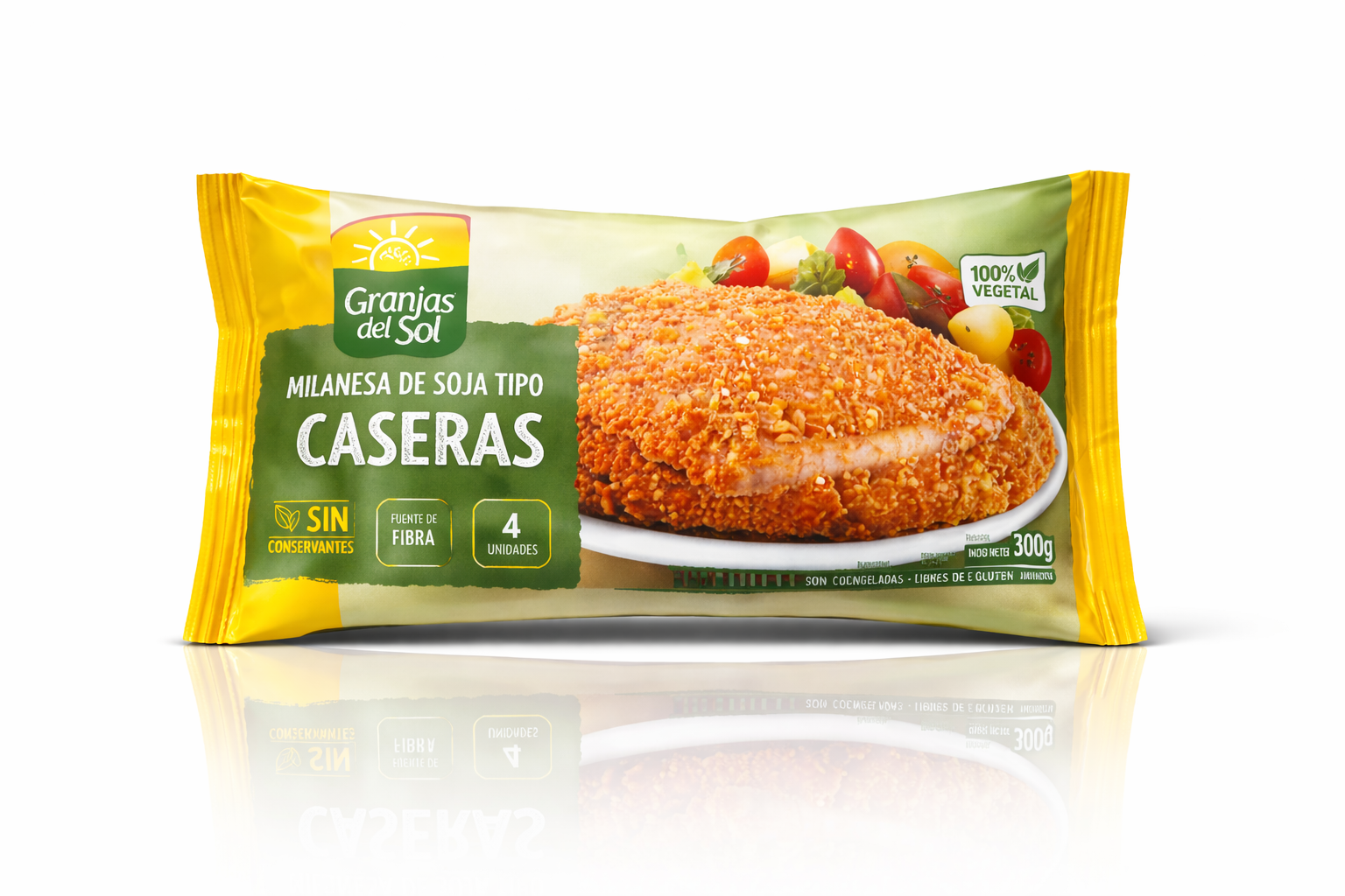 Milanesa de soja Granja del Sol
