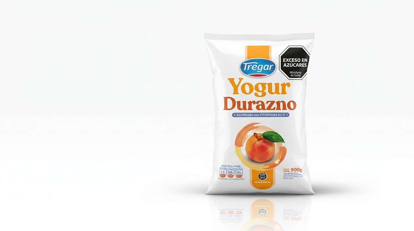 Tregar yogur durazno