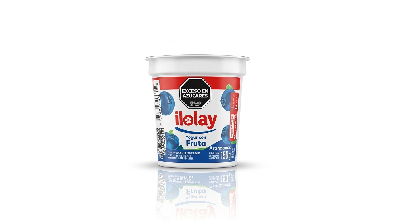 Yogur con arandanos ilolay