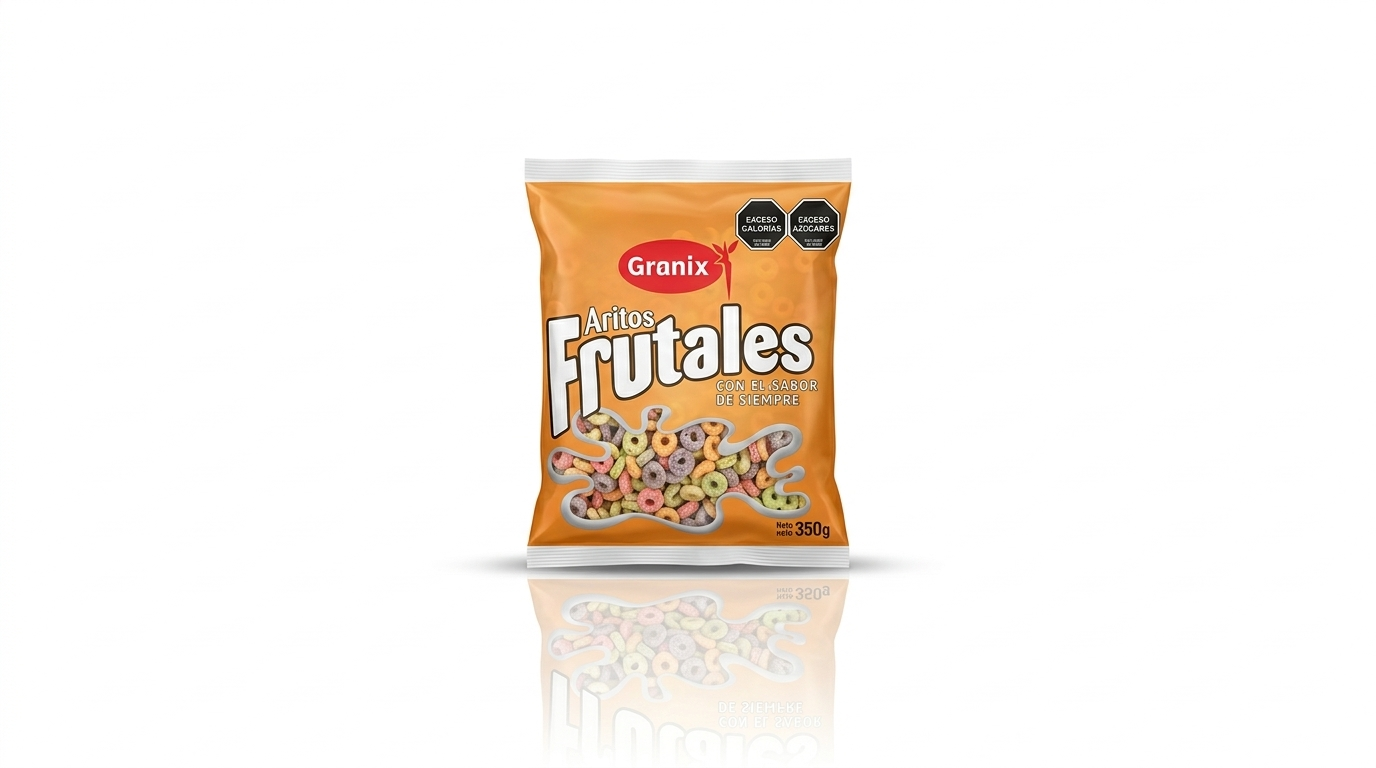 Cereales Aritos frutales Granix 350gr