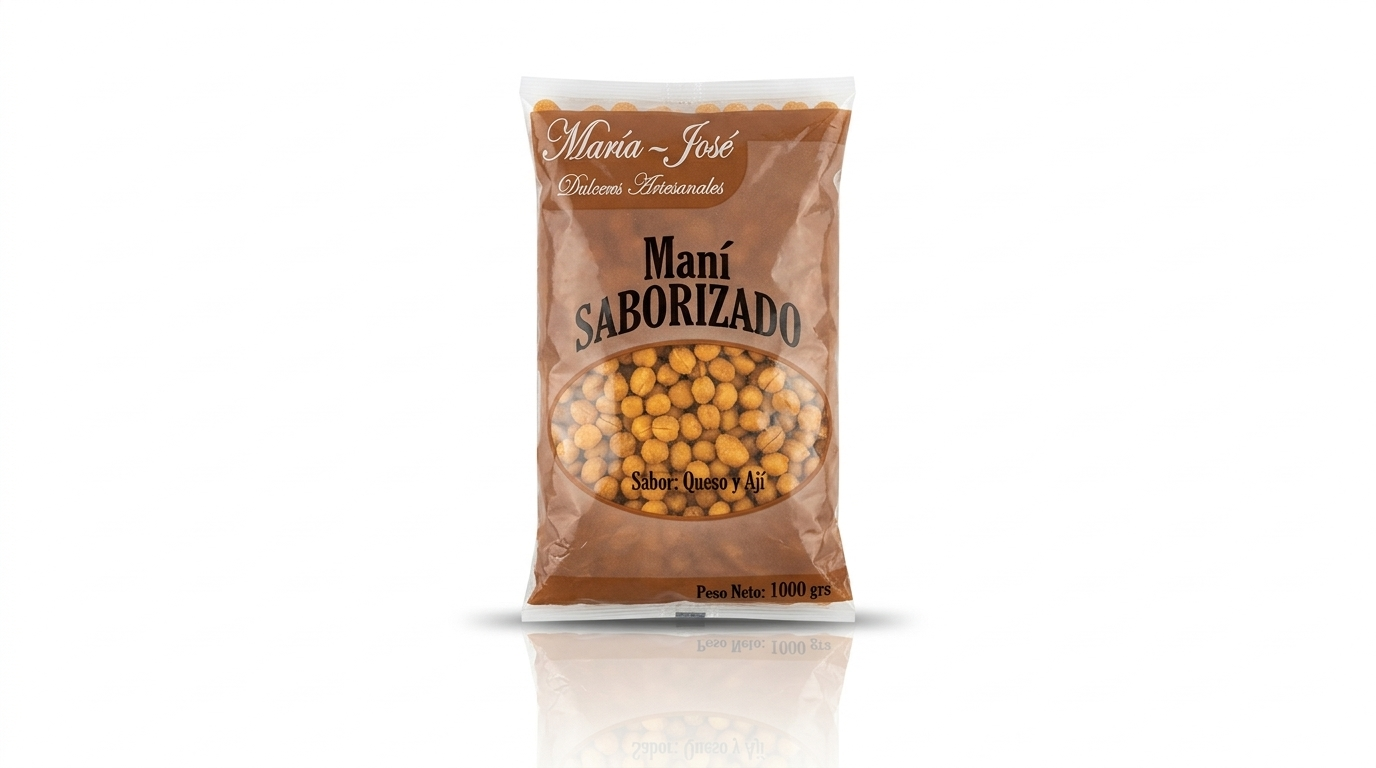 Mani saborizado pizza