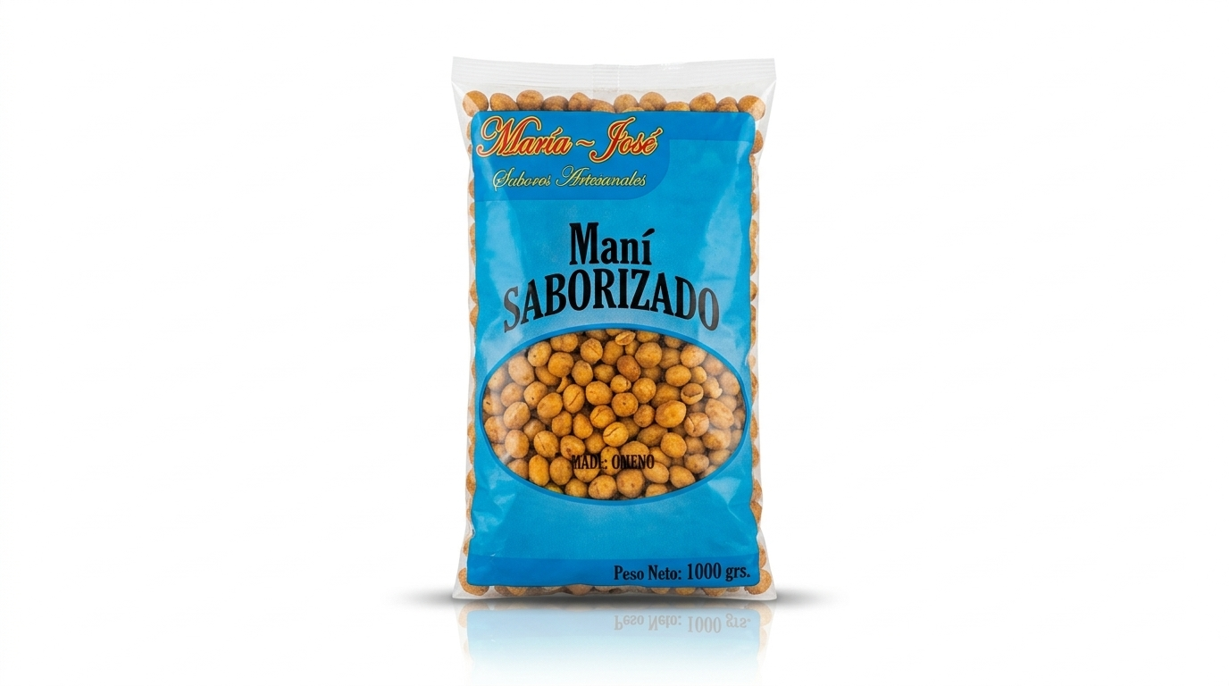 Mani saborizado queso