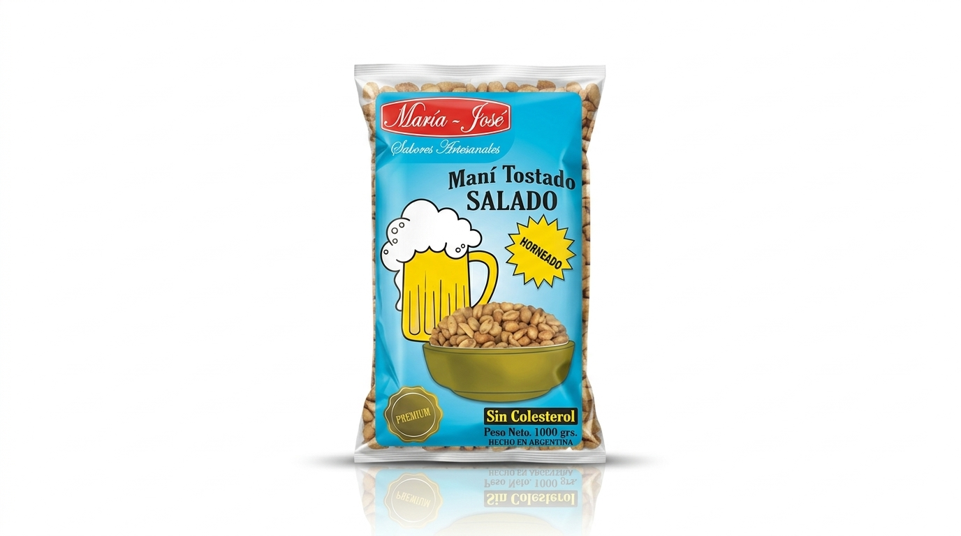 Mani tostado salado
