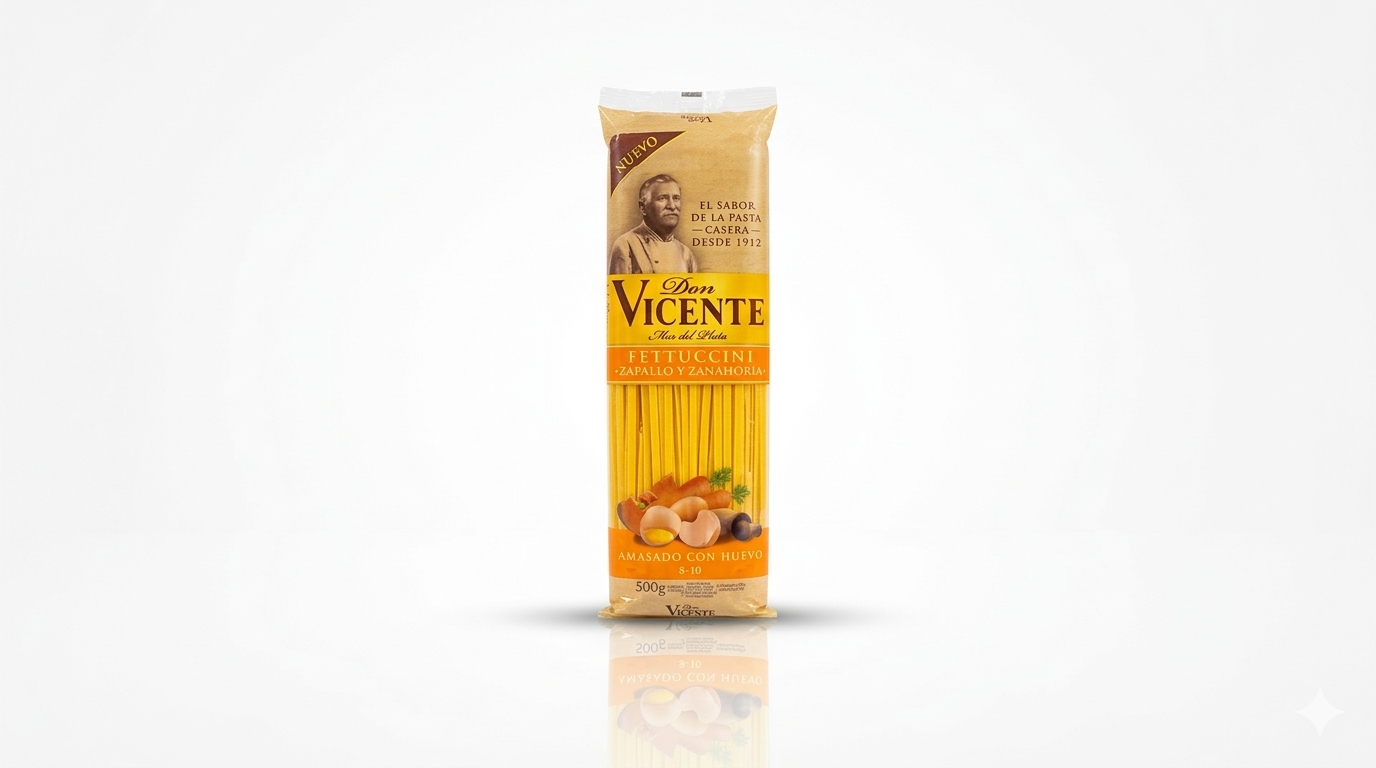 Fettuccini zapallo Don Vicente