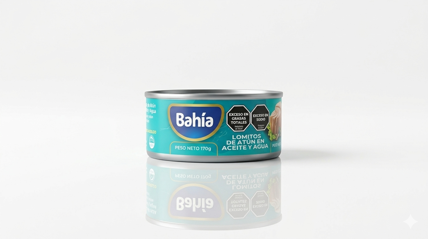 Lomito de atun en aceite y agua