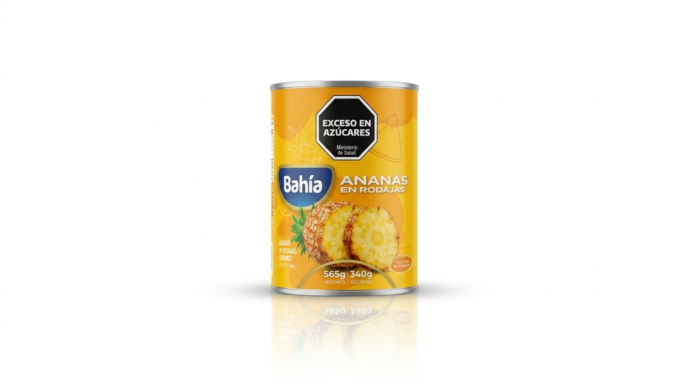 Anana en rodajas  BAHIA